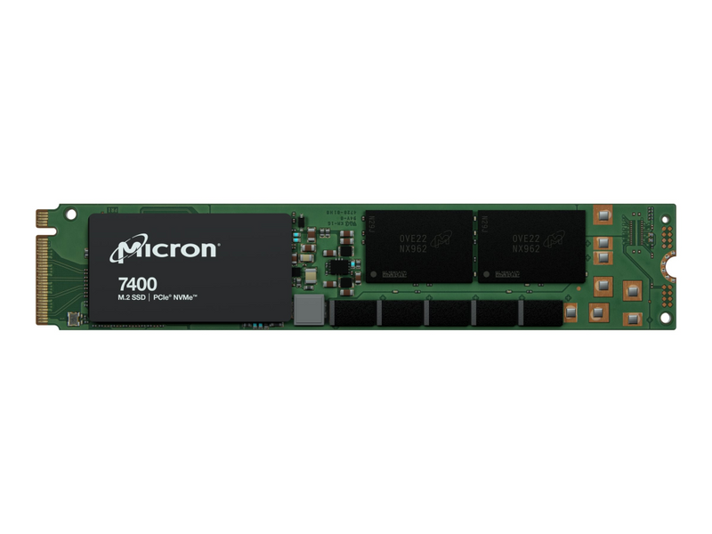 Micron 7400 PRO - SSD - 3.84 TB - intern - M.2 22110 - PCIe 4.0 (NVMe)