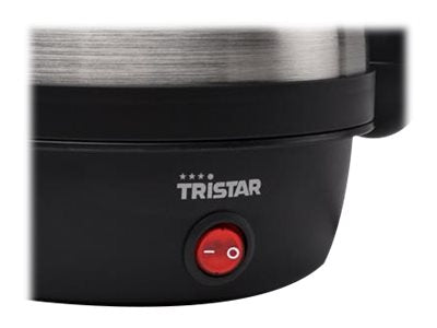 TriStar EK-3076 - Eierkocher - 360 W - Edelstahl/Schwarz