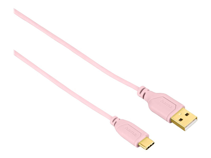 Hama "Flexi-Slim" - USB-Kabel - USB-C (M) bis USB (M)