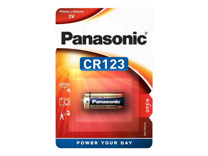 Panasonic Photo Power CR-123AL - Batterie CR123