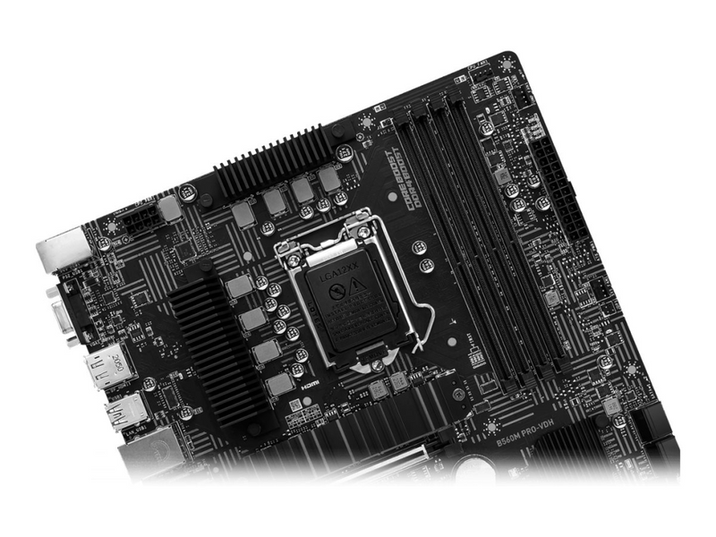 MSI B560M PRO-VDH - Motherboard - micro ATX - LGA1200-Sockel - B560 Chipsatz - USB 3.2 Gen 1, USB 3.2 Gen 2 - 2.5 Gigabit LAN - Onboard-Grafik (CPU erforderlich)