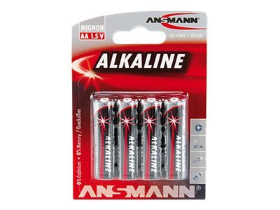 Ansmann Mignon - Batterie 4 x AA-Typ - Alkalisch