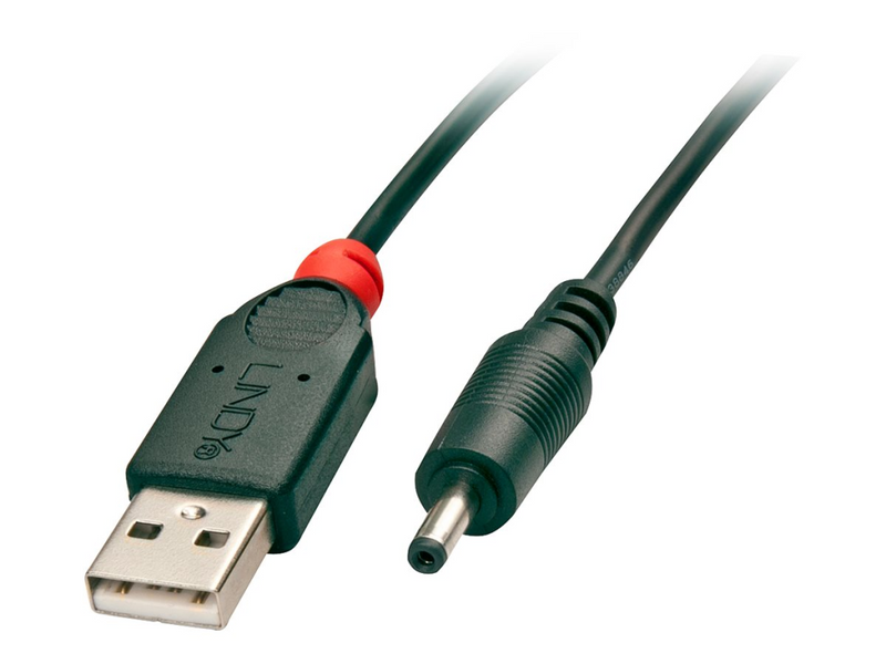 Lindy USB-Ladekabel - Gleichstromstecker 3,5 x 1,35 mm (M)