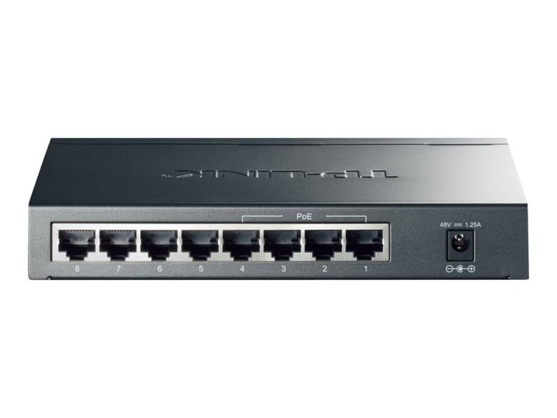 TP-LINK TL-SG1008P - Switch - unmanaged - 4 x 10/100/1000 (PoE)