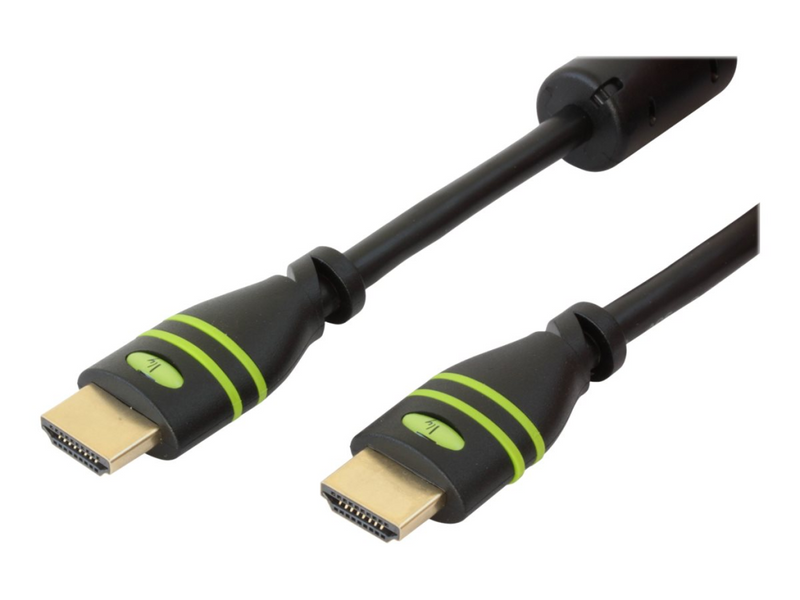 Techly ICOC HDMI-FR - Highspeed - HDMI-Kabel mit Ethernet