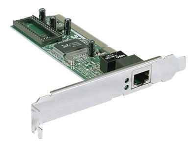 IC Intracom Intellinet Gigabit PCI Network Card, 32-bit 10/100/1000 Mbps Ethernet LAN, RJ45, PCI Card