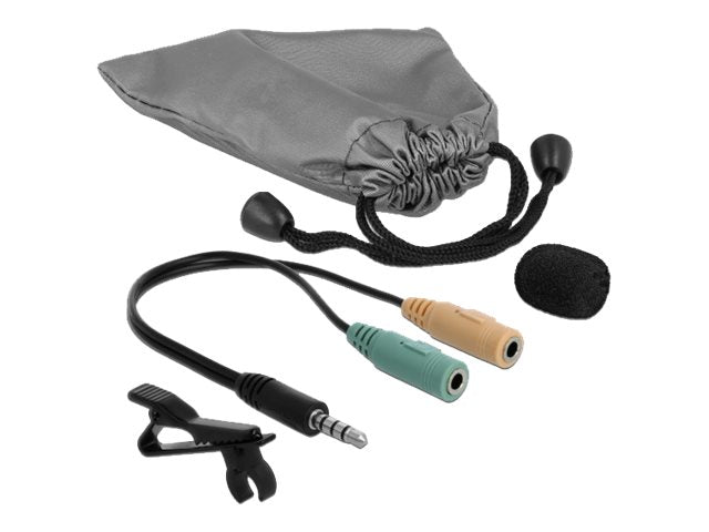 Delock Tie Lavalier Microphone Omnidirectional