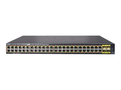 Planet GS-4210-48P4S - Switch - managed - 24 x 10/100/1000 (PoE+)