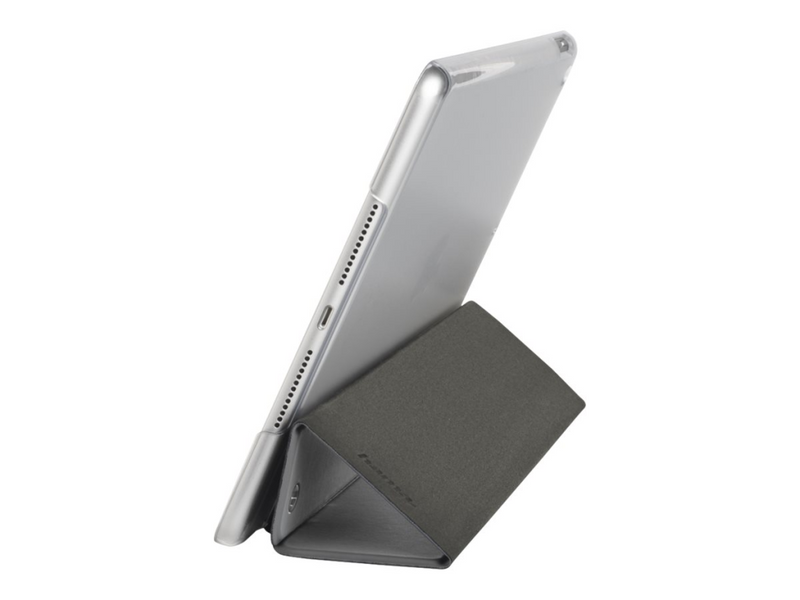 Hama "Fold Clear" - Flip-Hülle für Tablet - Polyurethan - Grau, durchsichtig - 10.2" - für Apple 10.2-inch iPad (7. Generation, 8. Generation)