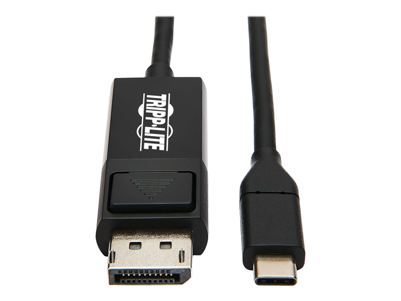 Tripp USB C to DisplayPort Adapter Cable USB 3.1 Gen 1 Locking 4K USB Type-C to DP, USB C to DP, 3ft - DisplayPort-Kabel - USB-C (M)
