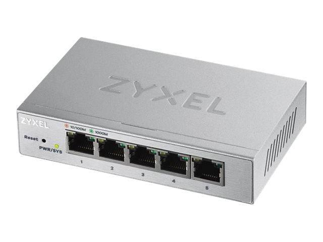 ZyXEL GS1200-5 - Switch - managed - 5 x 10/100/1000