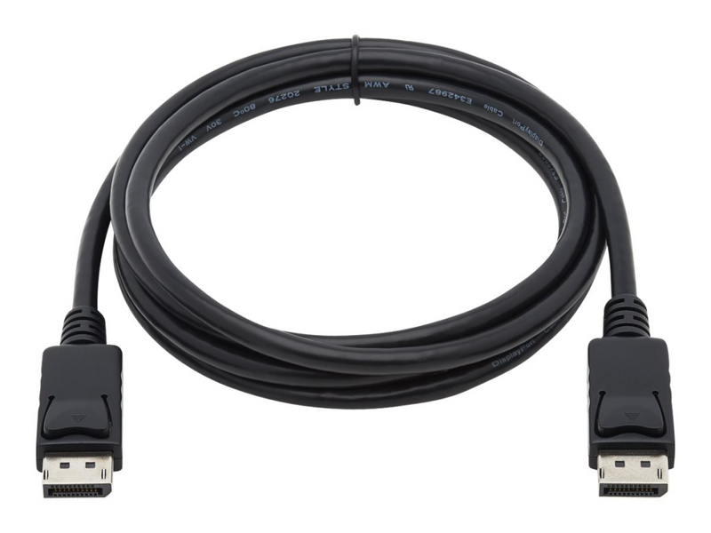 Tripp 6ft DisplayPort Cable with Latches Video / Audio DP 4K x 2K M/M 6' - DisplayPort-Kabel - DisplayPort (M)