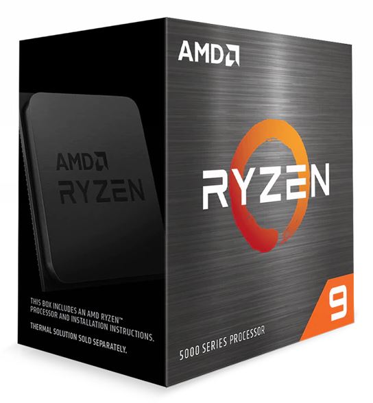 AMD Ryzen 9 5900X 12C/24T 3.7 GHz Box Sockel AM4 ohne Kühler - AMD R9 - 3,7 GHz