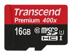 Transcend Flash-Speicherkarte - 16 GB - UHS Class 1 / Class10