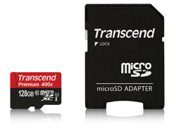 Transcend Premium - Flash-Speicherkarte (microSDXC-an-SD-Adapter inbegriffen)
