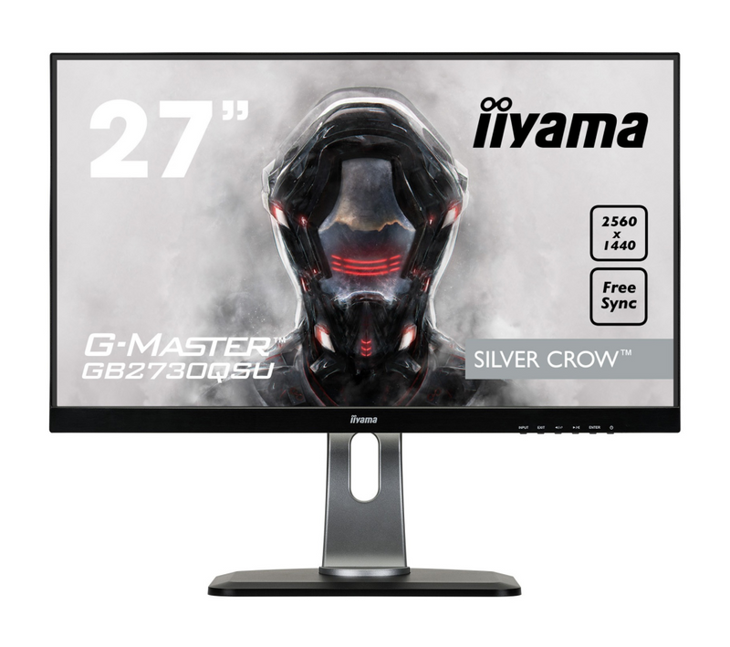 Iiyama G-MASTER Silver Crow GB2730QSU-B1 - LED-Monitor - 68.5 cm (27")