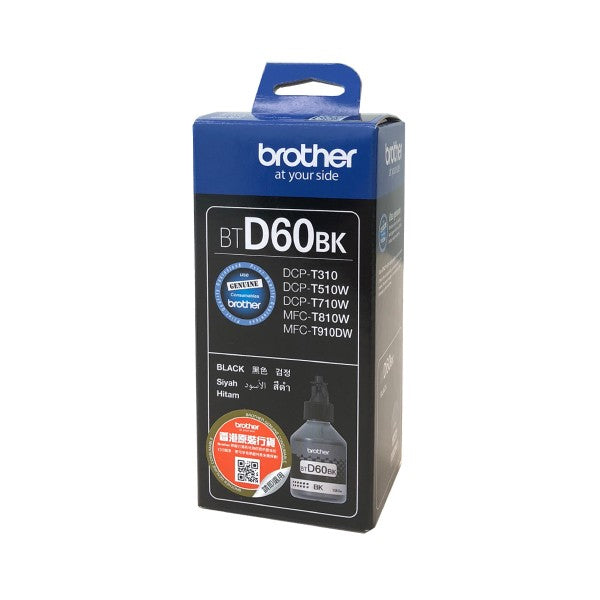 Brother BTD60BK - Original - Tinte auf Pigmentbasis - Schwarz - Brother - DCPT510W - DCPT710W - MFCT810W - MFCT910DW - Tintenstrahldrucker