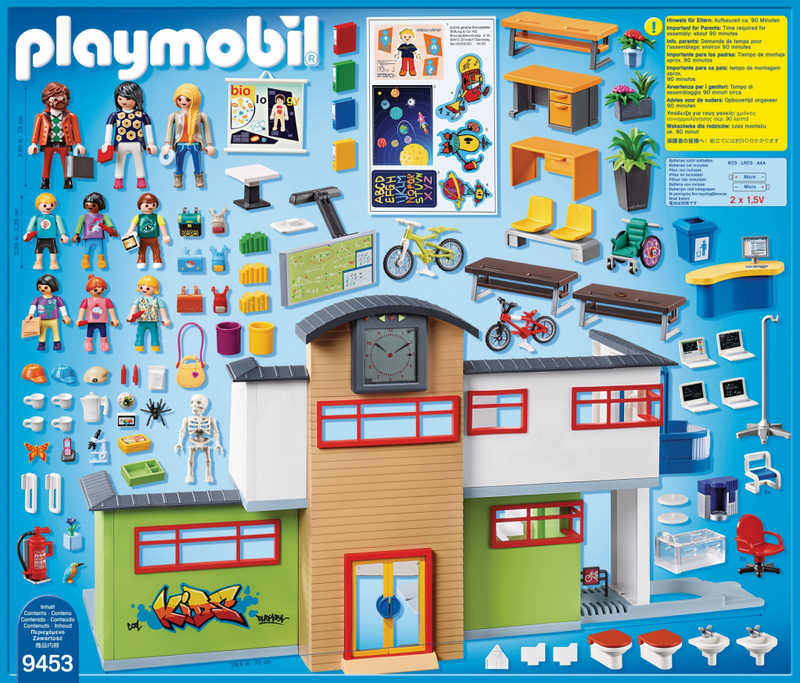 PLAYMOBIL 9453 - Bau - Junge/Mädchen - 5 Jahr(e) - AAA - Mehrfarben - Kunststoff