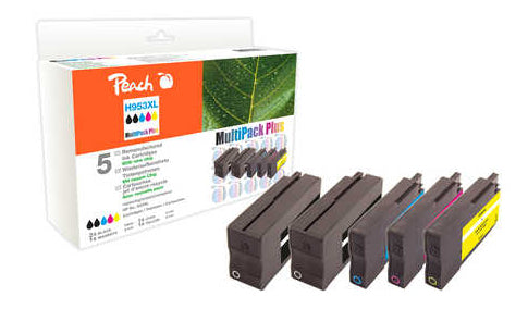 Peach 319958 - Kompatibel - Tinte auf Pigmentbasis - Schwarz - Cyan - Magenta - Gelb - HP - Multi pack - HP OfficeJet Pro 7700 Series HP OfficeJet Pro 7720 HP OfficeJet Pro 7730 HP OfficeJet...