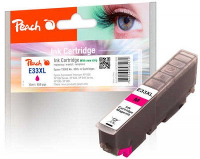 Peach XL - Magenta - kompatibel - Tintenpatrone (Alternative zu: Epson 33XL)