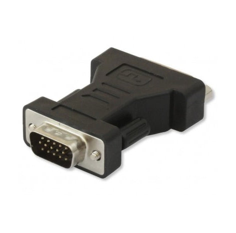 Techly Display-Adapter - HD-15 (VGA) (M) bis DVI-I (W)