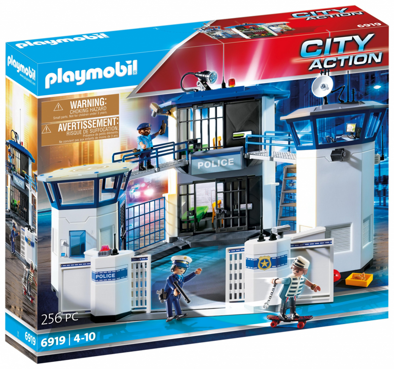 PLAYMOBIL City Action 6919 - Aktion/Abenteuer - Police Headquarters with Prison