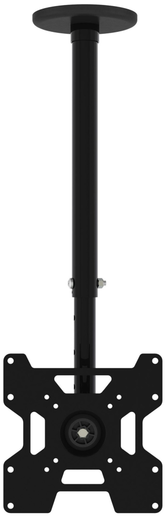 Techly Klammer - für LCD-Display - Stahl - Schwarz - Bildschirmgröße: 58.4-94 cm (23"-37")