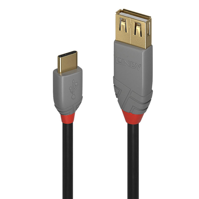 Lindy Anthra Line - USB-Kabel - USB (M) bis USB-C (M)