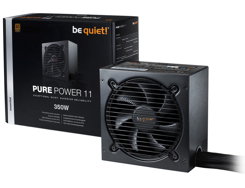 Be Quiet! Pure Power 11 350W - Netzteil (intern)