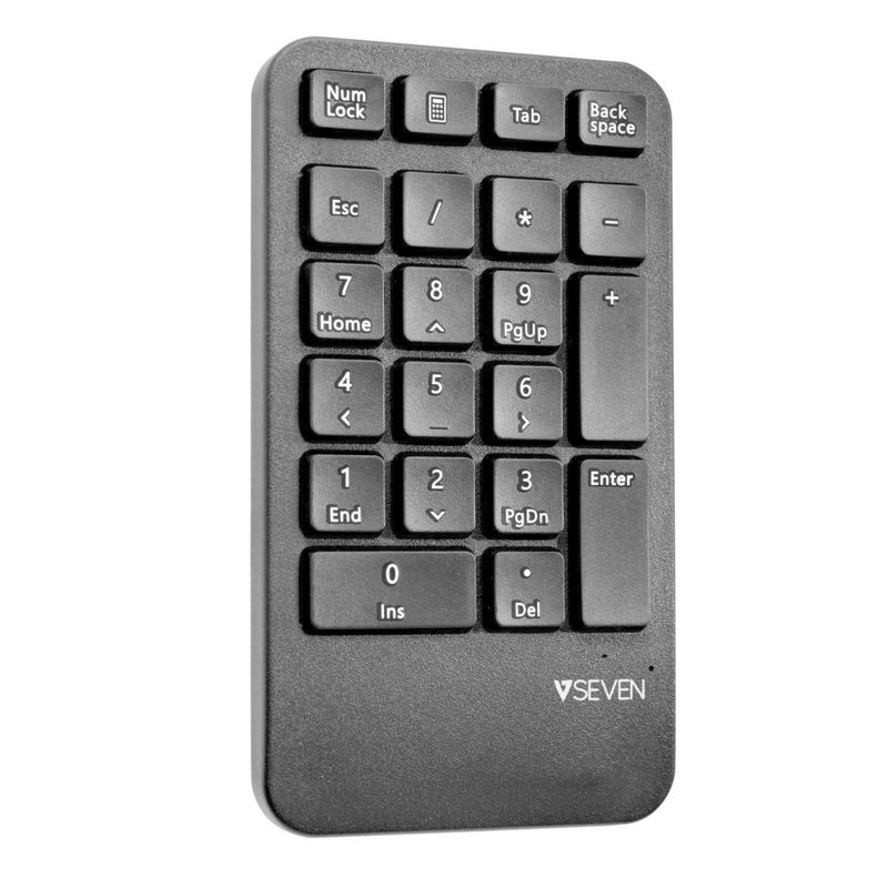 V7 CKW400ES - Set aus Tastatur, Maus und Ziffernblock