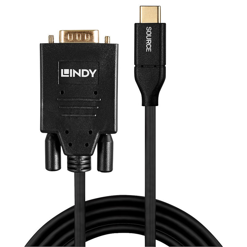 Lindy Adapterkabel - USB-C männlich bis HD-15 (VGA)