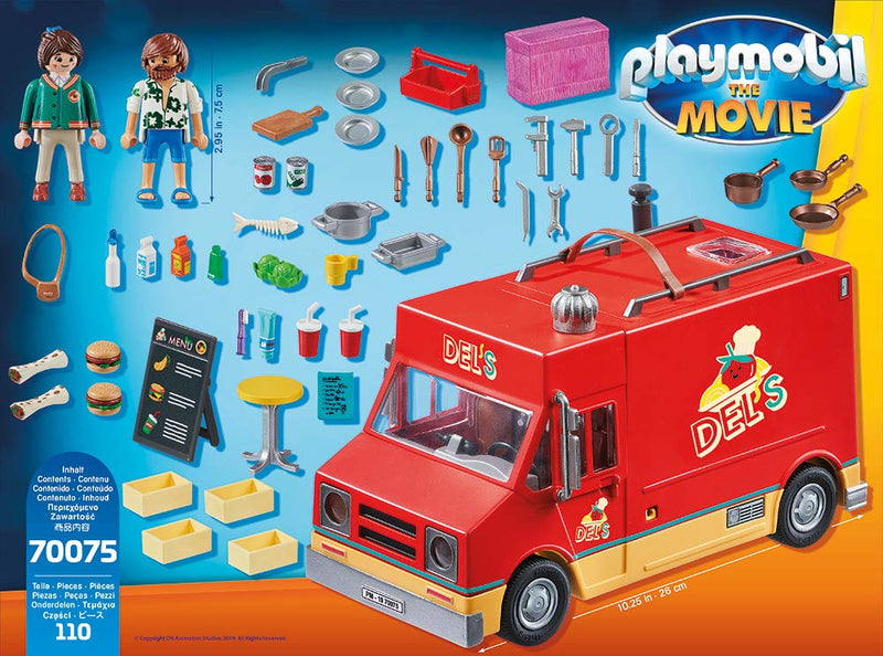 PLAYMOBIL The Movie Del's Food Truck - Aktion/Abenteuer - 5 Jahr(e) - Junge/Mädchen - Mehrfarbig - Indoor - Menschen