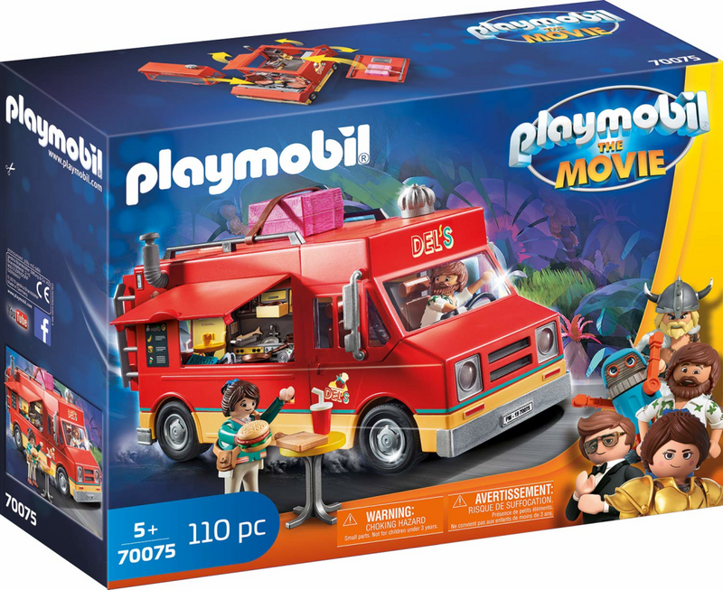 PLAYMOBIL The Movie Del's Food Truck - Aktion/Abenteuer - 5 Jahr(e) - Junge/Mädchen - Mehrfarbig - Indoor - Menschen