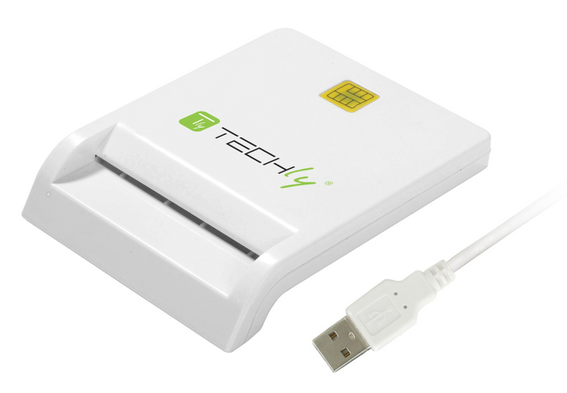 Techly Compact - SmartCard-Leser/-Schreiber - USB 2.0