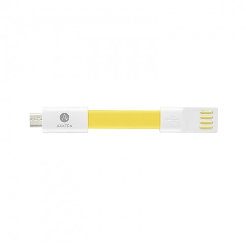 Emporia CCG Micro-USB Schlüsselanhänger Magnetverschl.+Ring Yellow - Micro-USB B - Gelb