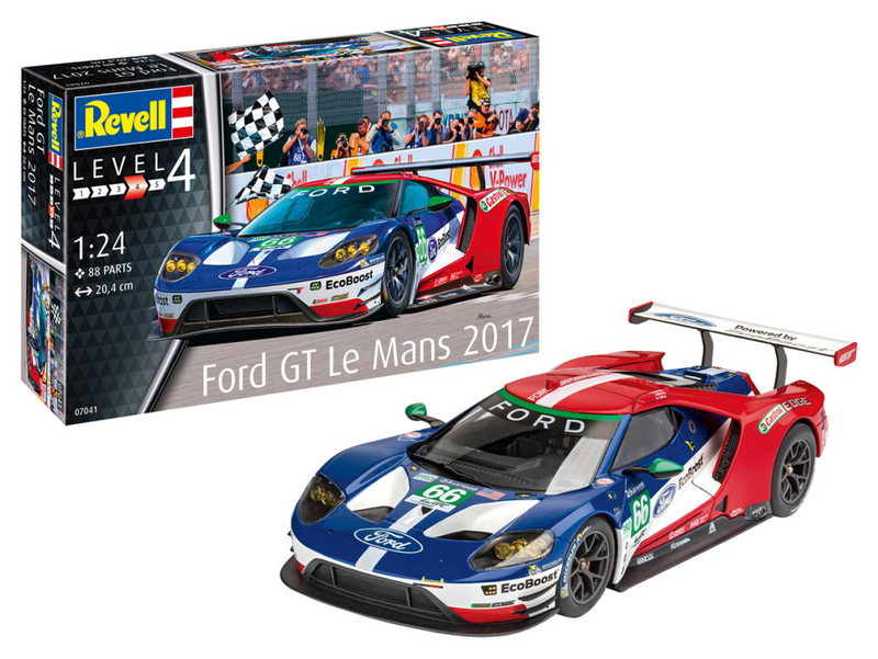 Revell Ford GT Le Mans 2017 - Fahrzeugmodell - 12 Jahr(e) - Mehrfarben - 94 mm - 204 mm - 47 mm