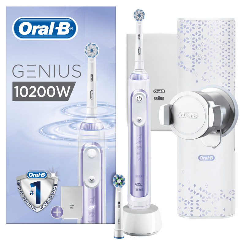 Oral-B Genius 10200W - Zahnbürste - Orchid Purple