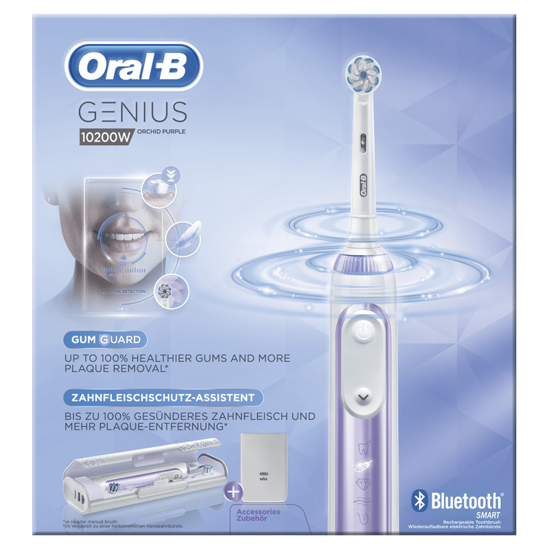 Oral-B Genius 10200W - Zahnbürste - Orchid Purple