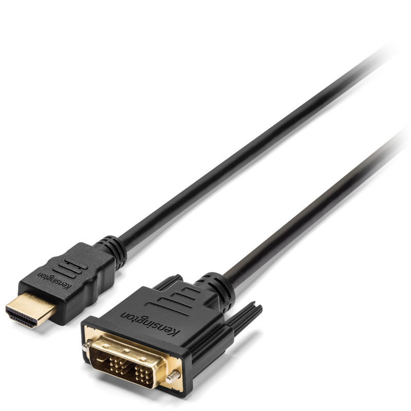 Kensington HDMI (M) to DVI-D (M) Passive Cable, 6ft