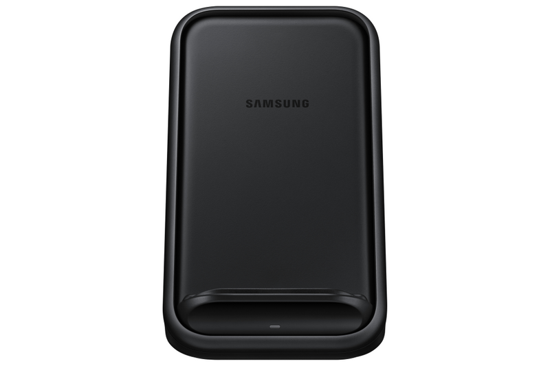 Samsung Wireless Charger Stand EP-N5200 - Kabelloses Ladegerät + AC-Netzteil - 15 Watt - 1.67 A - FC 2.0 - Schwarz - für Galaxy Note10, Note10 (Unlocked)