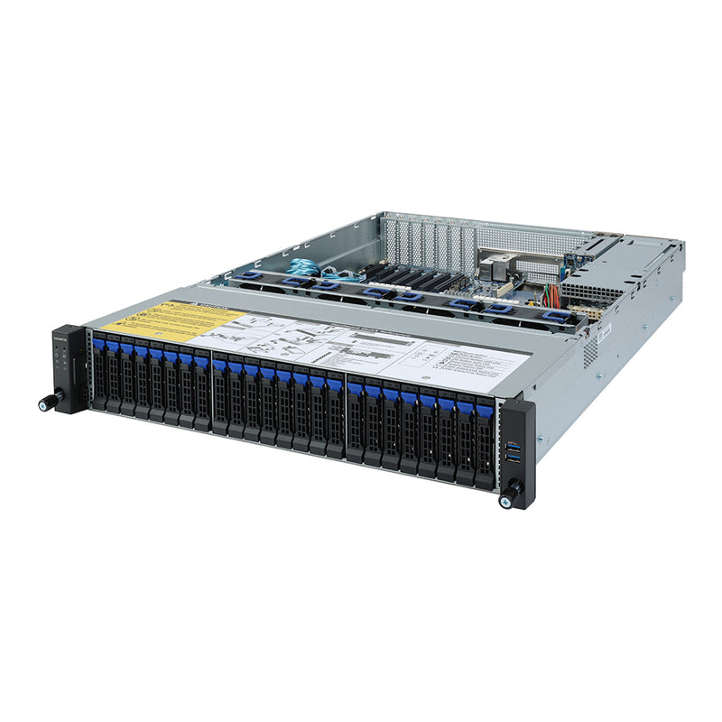 Gigabyte R272-Z31 (rev. 100) - Server - Rack-Montage - 2U - 1-Weg - keine CPU - RAM 0 GB - SATA - Hot-Swap 6.4 cm (2.5")