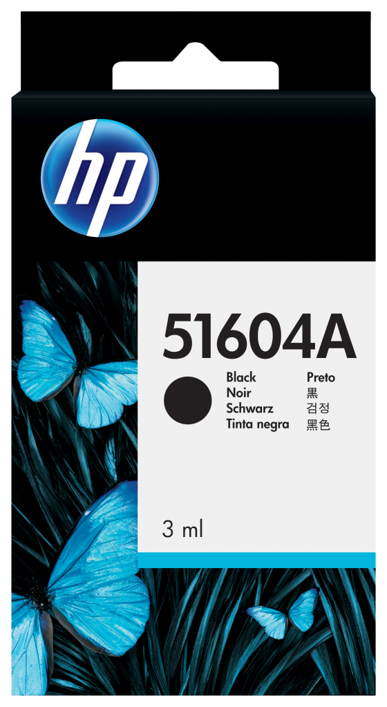 HP  3 ml - Schwarz - Original - Tintenpatrone