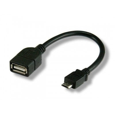 Techly USB-Adapter - USB (W) bis Micro-USB Typ B (M)