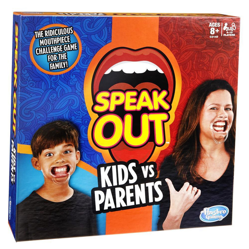 Hasbro Speak Out Kids vs Parents, 8 År