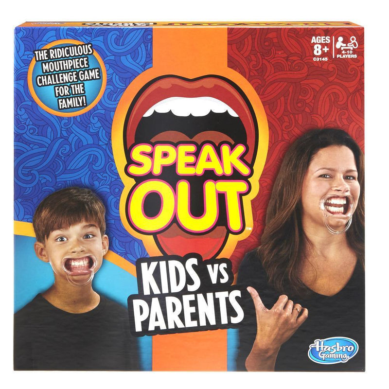 Hasbro Speak Out Kids vs Parents, 8 År