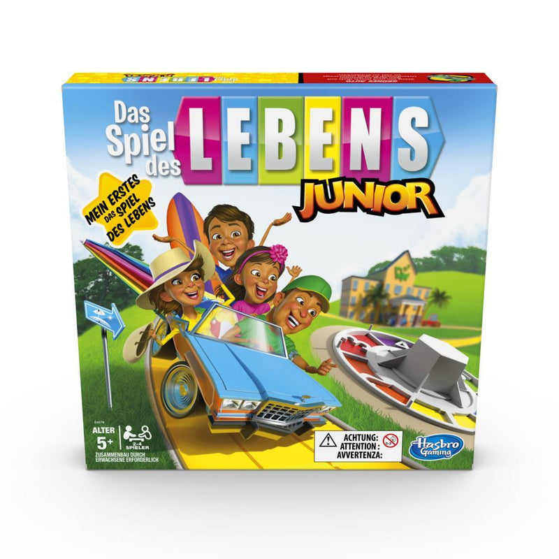 Hasbro Spiel des Lebens Junior - Wirtschaftssimulation - Erwachsene & Kinder - 5 Jahr(e)