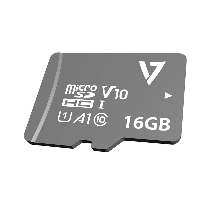 V7 VPMSDH16GU1 - Flash-Speicherkarte (microSDHC/SD-Adapter inbegriffen)
