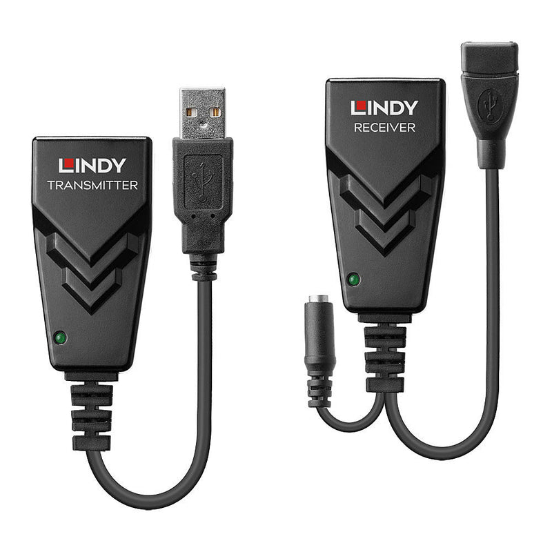 Lindy USB 2.0 Cat.5 Extender - Sender und Empfänger