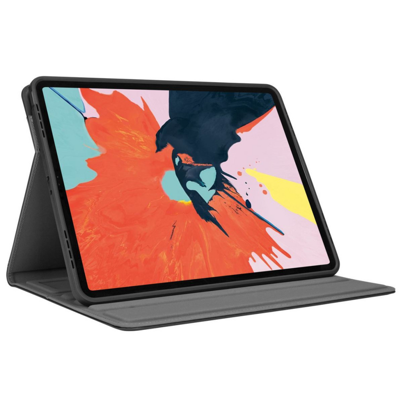 Targus VersaVu Classic - Flip-Hülle für Tablet - Polyurethan - Schwarz - 12.9" - für Apple 12.9-inch iPad Pro (3. Generation, 4. Generation)