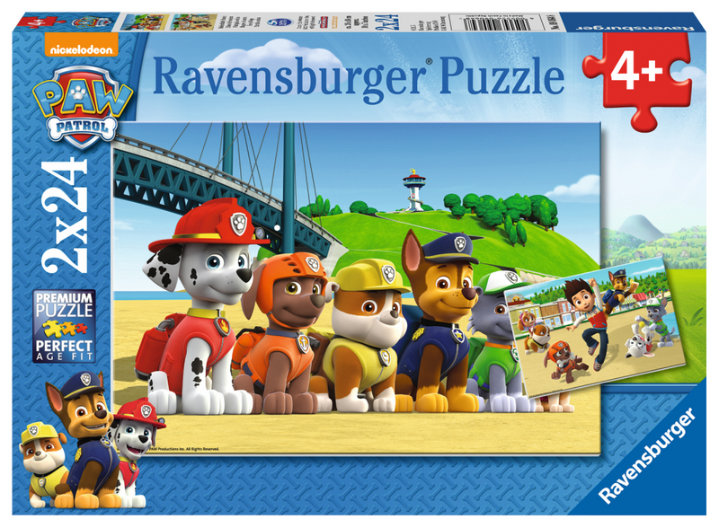 Ravensburger Paw Patrol - Heldenhafte Hunde - Puzzlespiel - 24 Stück(e) - Cartoons - Kinder - 4 Jahr(e)
